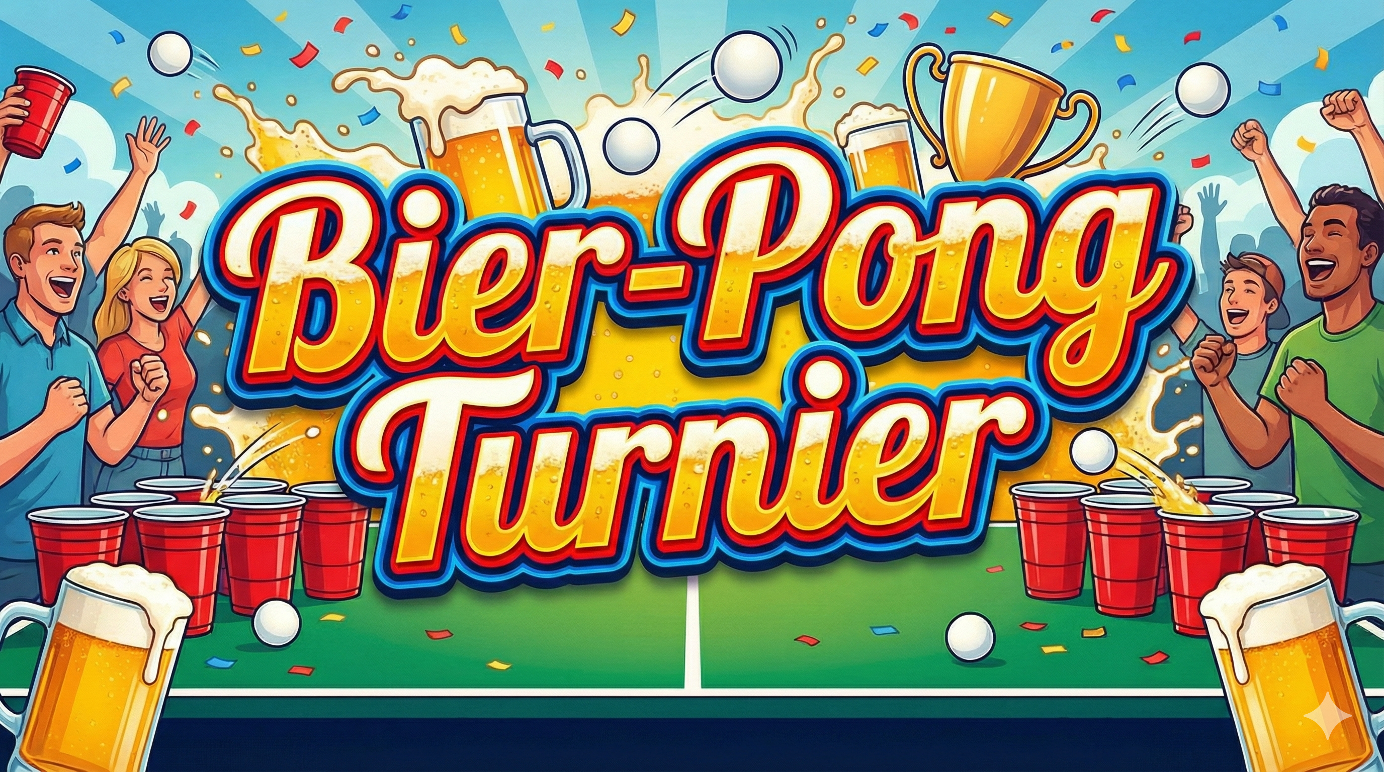 Bier-Pong Turnier